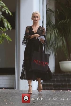Julianne Hough seen leaving Revlon's Annual Philanthropic Luncheon held at Chateau Marmont, West Hollywood, Los Angeles, California, United States -...