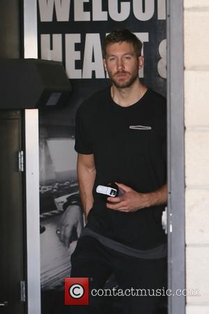 Scottish DJ Calvin Harris seen leaving a gym after a workout at West Hollywood, Los Angeles, California, United States -...
