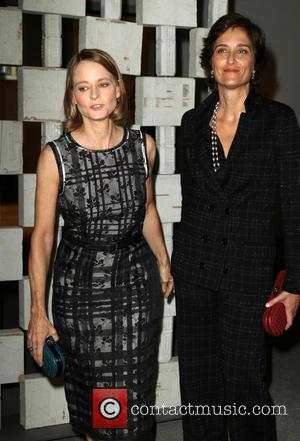 Jodie Foster and Alexandra Hedison