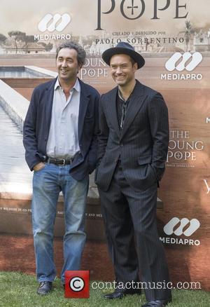 Paolo Sorrentino and Jude Law