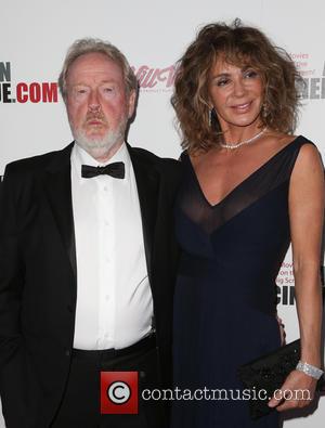 Ridley Scott and Giannina Scott