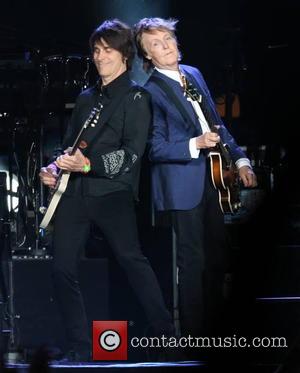 Paul Mccartney and Rusty Anderson