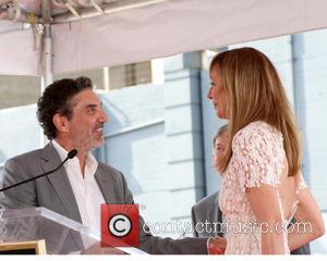 Chuck Lorre and Allison Janney