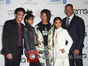 Will Smith, Jada Pinkett Smith, Willow Smith, Jaden Smith and Trey Smith