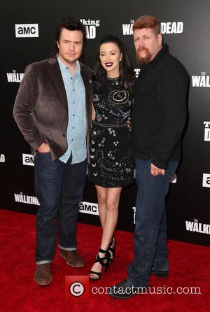 Josh Mcdermitt, Christian Serratos and Michael Cudlitz