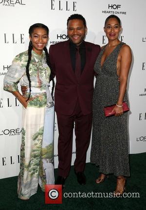 Yara Shahidi, Anthony Anderson and Tracee Ellis Ross