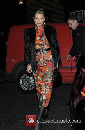 Various celebrities including Kate Moss attend a VIP party celebrating the works of Mert & Marcus held at Mark's Club...