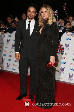 Kimberley Walsh and Justin Scott