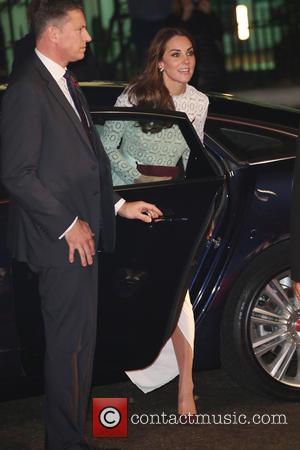 Catherine Duchess of Cambridge at the world premiere of 'A Street Cat Named Bob' held at the Curzon Mayfair. The...