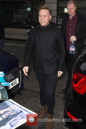 Olly Murs seen outside BBC Radio 2 at BBC Western House, London, United Kingdom - Friday 4th November 2016