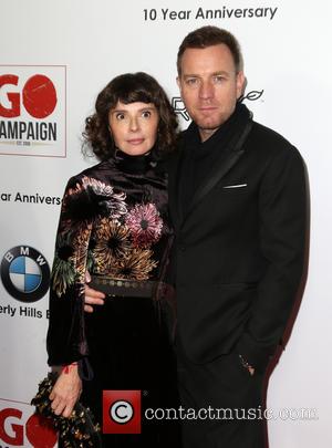 Eve Mavrakis and Ewan Mcgregor