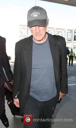 Richard Gere seen at Los Angeles International Airport (LAX) - L.A., California, United States - Monday 14th November 2016