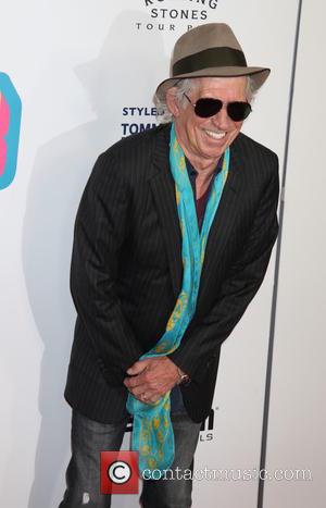 Keith Richards arrives at The Rolling Stones Exhibitionism opening night held at Industria Superstudio, New York City, United States -...