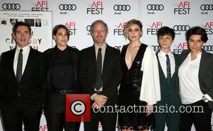 Billy Crudup, Mike Mills, Annette Bening, Greta Gerwig, Lucas Jade Zumann, Megan Ellison and Chelsea Barnard