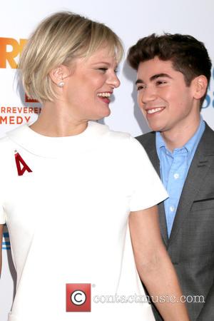 Martha Plimpton and Noah Galvin