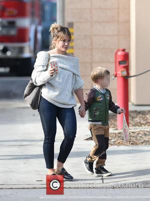 Hilary Duff and Luca Comrie