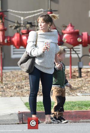 Hilary Duff and Luca Comrie