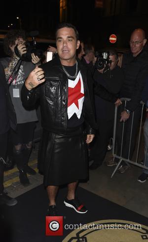 Robbie Williams at Gotham Hotel