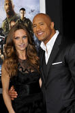 Dwayne Johnson and Lauren Hashian