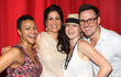 Carly Hughes, Stephanie J. Block, Megan Hilty and Brian Gallagher