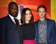 Malcolm Barrett, Abigail Spencer and Matt Lanter