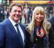 Michael Ball and Sara Cox