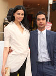 Kunal Nayyar and Neha Kapur