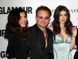 Bono, Wife Alison Hewson and Daughter Eve Hewson