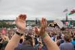 Jeremy Corbyn at Glastonbury Festival