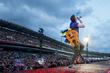 Coldplay, Chris Martin, Jonny Buckland, Will Champion and Chris Martin at Ullevi Stadium