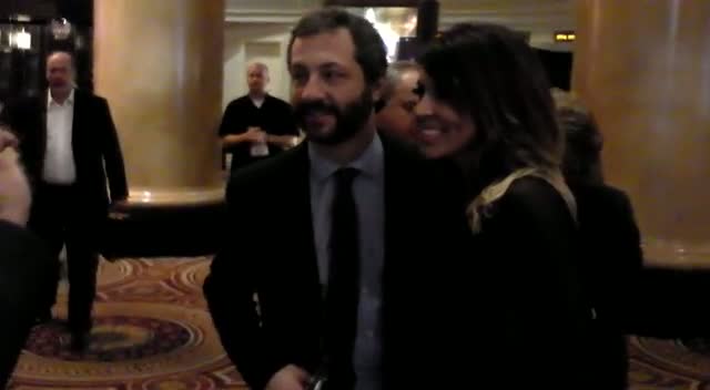 Judd Apatow Has Photo Taken With Fan At Caesars Palace