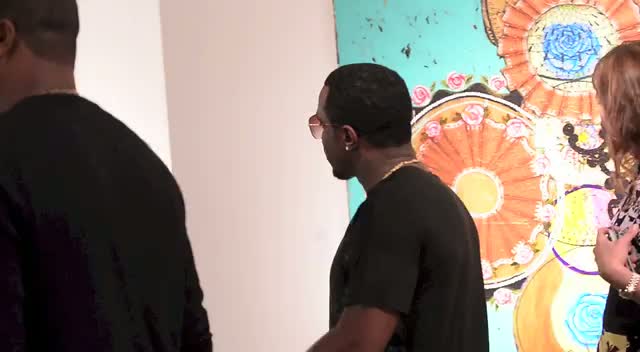 P. Diddy And Will Ferrell Spotted Dressed Down At A Miami Art Show