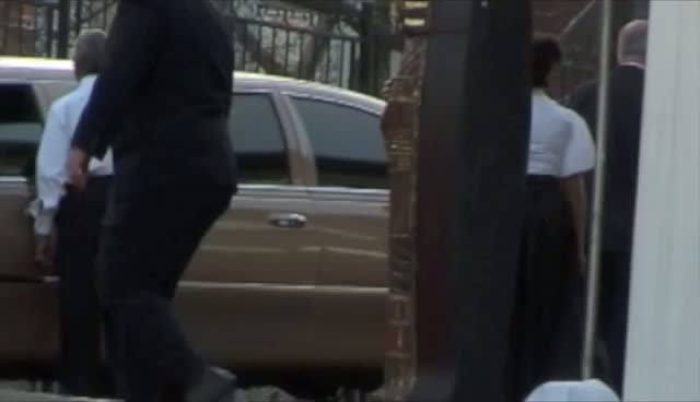 Whitney Houston Wake: Bobbi Kristina Brown Arriving