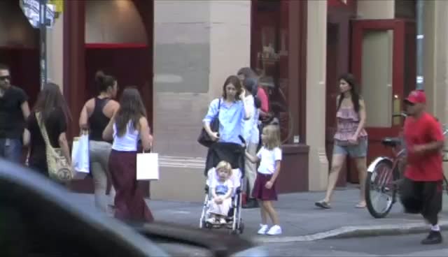 Sofia Coppola Enjoys A Quiet Walk In Manhattan With Her Two Well-Behaved Children