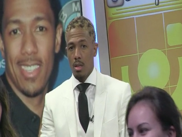 Nick Cannon Rocks Cheetah Hair At 'Good Morning America'