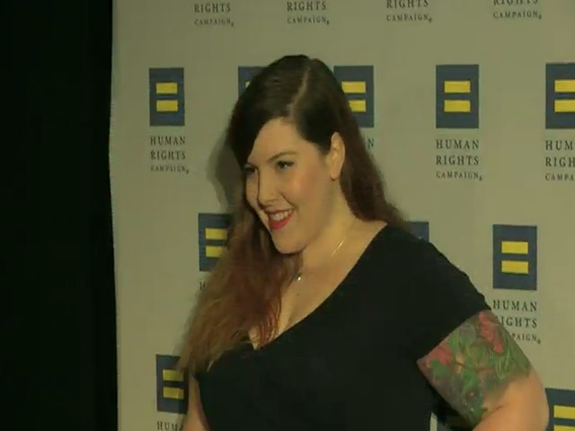 Mary Lambert At The 2015 Human Rights Campaign To Support Lgbt Equal Rights