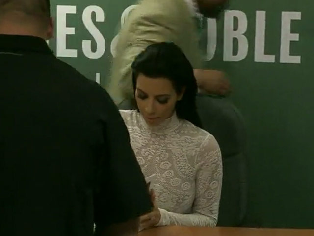 Kim Kardashian Signs Selfie Book 'Selfish' At Barnes & Noble Launch